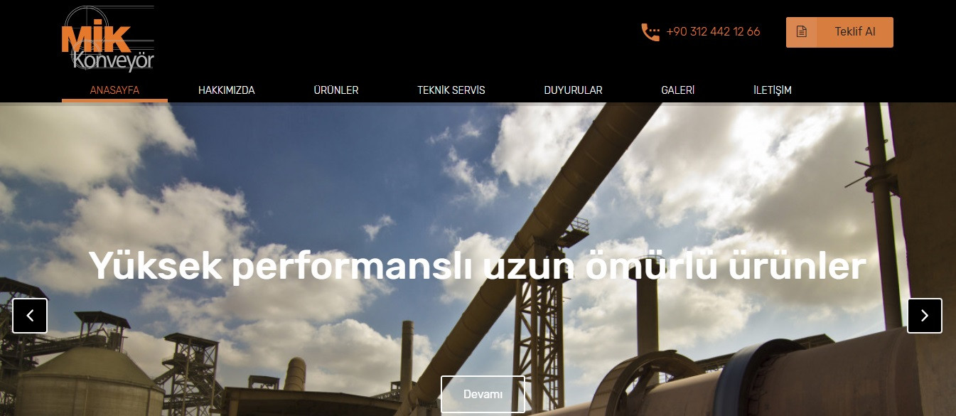 Yeni web sitemiz yayına girdi!